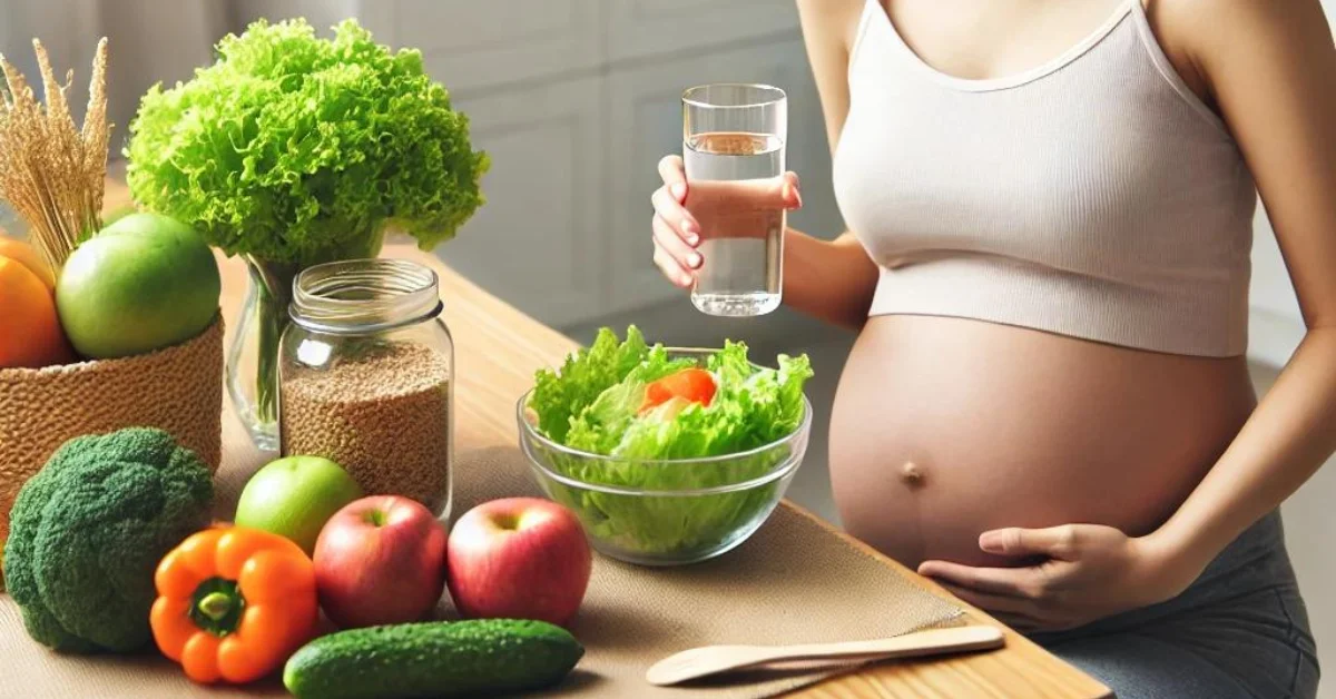 nutrição visando um parto mais tranquilo